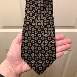 Giorgio Armani Cravatte Geometric Pattern Tie